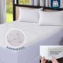 Protetor Impermeável para Colchão Premium – SUPER SILENCIOSO – Tecido Jacquard – 100% Impermeável