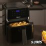 Fritadeira Air Fryer Gallant GFE05 Digital Family Sem Óleo 5L 1400w 127v