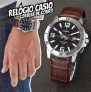 Relógio Casio Masculino Collection Couro Mtp-vd01l-1bvudf