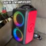 Amvox Caixa de Som Amplificada ACA 600 Bagvox Red – 600W RMS, Bluetooth