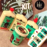 Lola Cosmetics Kit Meu Cacho Minha Vida: Shampoo + Condicionador + Máscara + Creme De Pentear