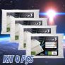 kit 4 pçs travesseiro nasa up 3 p/fronhas 50×70 cm – Fibrasca