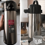 Garrafa Térmica Air Pot Inox 1,8L Invicta