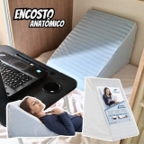 Encosto Anatômico, 43x33x51cm, Branco, Fibrasca