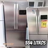Geladeira Brastemp French Door Frost Free A+++ 554l Inox Bro85ak – 127v