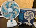 Ventilador de mesa 30cm, Ultra, 110V, Branco/Azul – V-30-6P