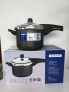 Panela de Pressão Tramontina Vancouver Effect em Alumínio com Revestimento Interno e Externo em Antiaderente Starflon Max Preto 20 cm 4,5 L