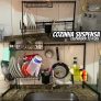Cozinha Suspensa Modular Autosustentável Escorredor 20 Peças Branco.
