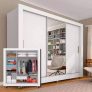 Guarda Roupa Casal C/espelho 3 Pts 1 Gav Alice