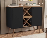 Aparador Buffet Balcão Madri Com Adega Industrial