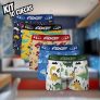 Kit 10 Cuecas Box Boxer Infantil Atacado Micro Fibra