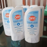 OFF! Repelente Toque Leve, Gel Hidratante, Com Icaridina, Eficaz contra Mosquitos, Proteção por até 6h, 200g