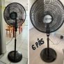 Ventilador Mallory Coluna Delfos TS+ Preto Grafite 40 cm 220V