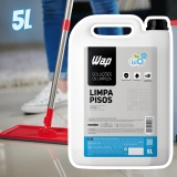 Limpador de Porcelanatos Pisos e Superfícies WAP LIMPA PISOS 5 LITROS
