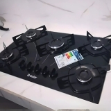 Fogão cooktop gás Braslar Pop 5 bocas