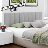 Cabeceira Cama Casal Queen 1.60 Kit Modulos Estofados Madri