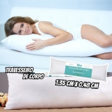 Travesseiro De Corpo Gigante 100% Fibra Siliconada