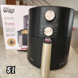 WAP Fritadeira Elétrica Air Fryer GRAND FAMILY 5 Litros