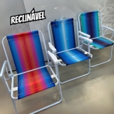 Cadeira De Praia Alta Mor