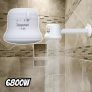Zagonel Chuveiro Elétrico Branco Ideale Plus 4T, 6800W