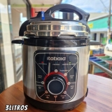 Panela De Pressão Elétrica Itatiaia Midi 3 Litros Inox 110v