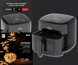 Fritadeira Sem Óleo Air Fryer Eos Chef Gourmet 6.2 Litros