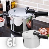 Panela de pressão Nigro Eterna Polida 097103 6L prateado 1 unidade