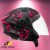 CAPACETE ABERTO PRO TORK NEW LIBERTY 3 FLOWERS FOSCO ROSA