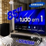 Smart Big TV 85″ Crystal UHD 4K 85DU8000 2024 + Soundbar