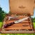 Kit Churrasco Completo – Tábua, Faca e Garfo