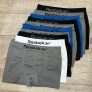 Kit 12 Cuecas Boxer Reebok Original Microfibra Sem Costura
