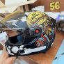 Capacete Fechado Mixs Helmets MX5 VÍrus Fosco Tam. 56