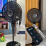 Ventilador de Coluna Mallory Max Control Com Controle Remoto 140W 15 pás 220V