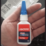 Cola Loctite Super Bonder Mega, Cola instantânea para reparos, 1x20g