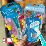 Aparelho de Depilação Gillette Venus Tropical – 3 unidades