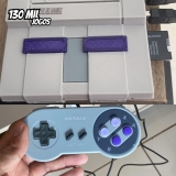 Mini Console Retro Super Nintendo com 130 mil jogos