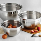 Conjunto De Tigelas Brinox 3pçs Suprema Em Inox