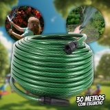 Mangueira Jardim Trançada 30 Metros Não Dobra Com Esguicho