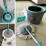 Mop Twister de Microfibra com Cabo e Balde de 13 Litros