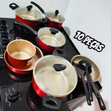 Jogo de panelas de cozinha Marpal Elegan 10 Peças