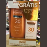 Kit Protetor Solar Cenoura e Bronze Corpo FPS 30 200ml + Facial FPS 30 50g
