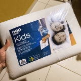 Travesseiro Nasa Kids Viscoelástico D28 – Antiácaro – Branco