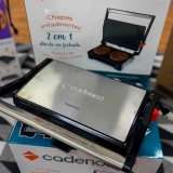 Grill Sanduicheira Cadence GRL621 Eletrica Chapa Misteira Tostex 127V