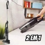 Aspirador De Pó Vertical Home Perfect Clean 1200W 1L Preto E Cinza Elgin 110V