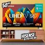 Hisense Smart TV UHD 4K 58 Polegadas 58A6K
