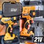Parafusadeira E Furadeira Wap Impacto 21v 3/8 K21 Id02