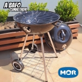 Churrasqueira A Bafo Guarapari Movel Com rodas Mor