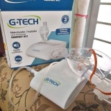 Nebulizador e Inalador Bivolt Super Flow Compact DC1 G-Tech