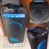 Party Speaker Philips bluetooth com luzes de led 1.300W