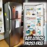 Geladeira/Refrigerador Panasonic Frost Free Duplex – Aço Escovado 387L Top Freezer BT41X
